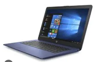 Ordenador portátil HP azul marino