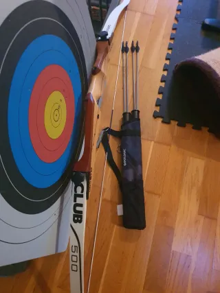 Arco Geologic Tiro con Arco 500 Diestro +kit Diana