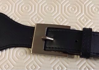 Fibbia in pelle blu per fai da te