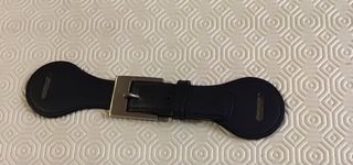 Fibbia in pelle blu per fai da te