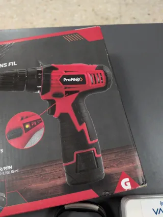Taladro Atornillador ProFilex 12V 1500mAh