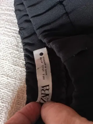 Pantalón jogger negro