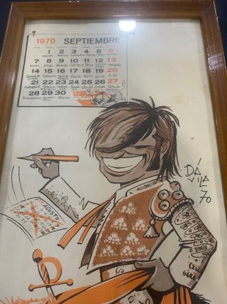 Cartel de Toros 1970 Septiembre