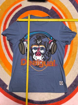 Camiseta Desigual Mono con Auriculares