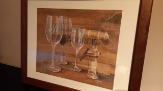 Cuadro Marco Nogal Chateau de Acorce.