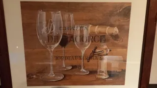 Cuadro Marco Nogal Chateau de Acorce.