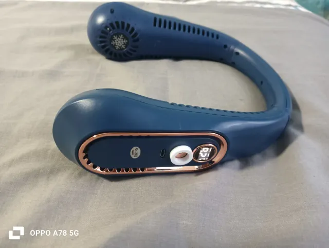 Ventilador de cuello portátil recargable