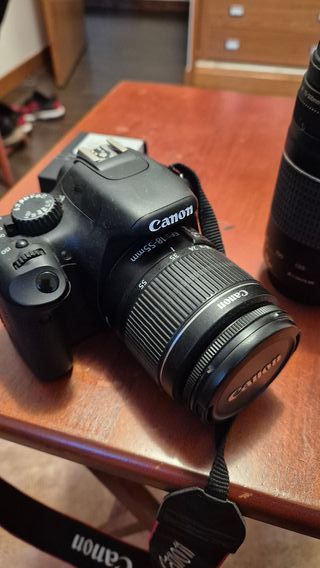 Cámara Canon EOS 550D + Lentes