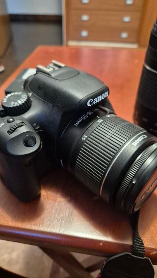 Cámara Canon EOS 550D + Lentes