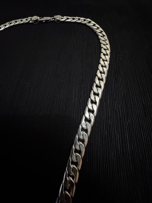 Cadena Cubana 925 Plata Esterlina 75g