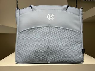 Bolso Panera Doble bolsillo  Celeste