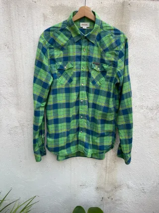 Camisa cuadros Diesel mujer Talla L