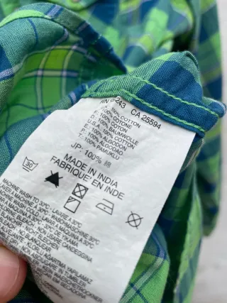 Camisa cuadros Diesel mujer Talla L