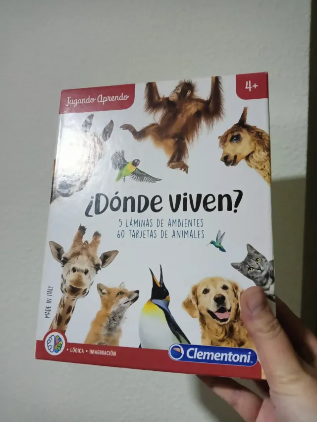 Juego Clementoni ¿Dónde Viven? +4 años