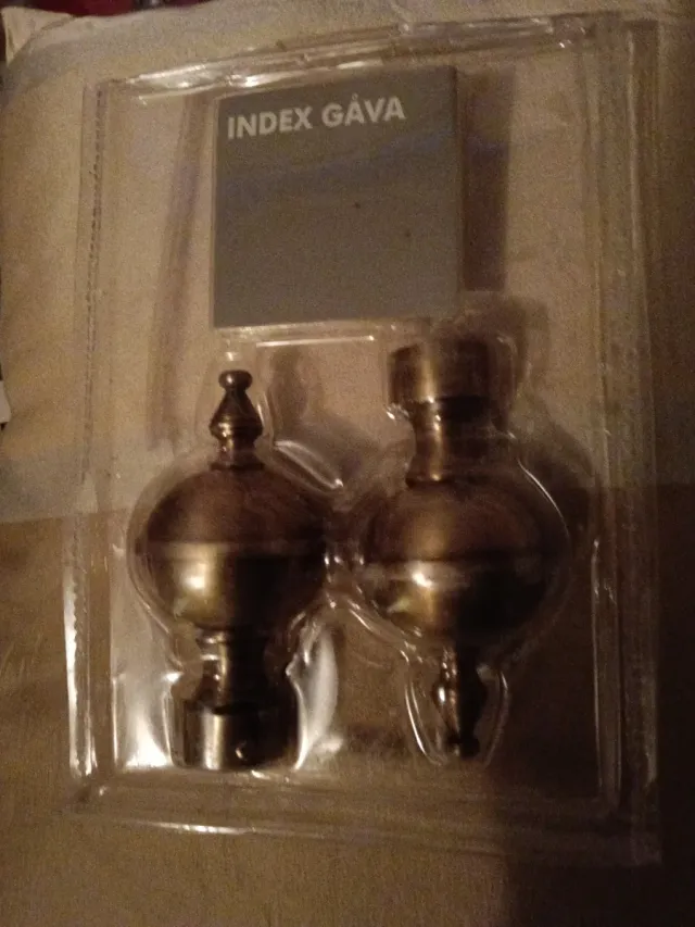 Ferma tende per barra INDEX GAVA GOLD