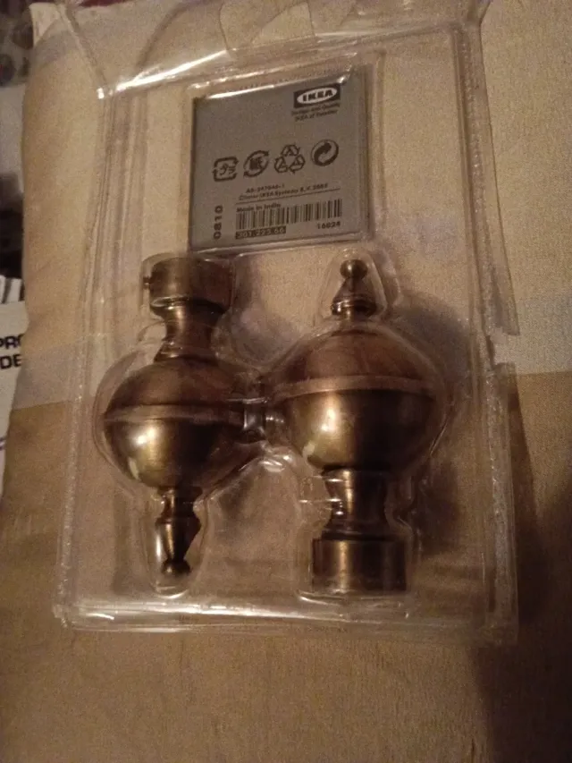 Ferma tende per barra INDEX GAVA GOLD