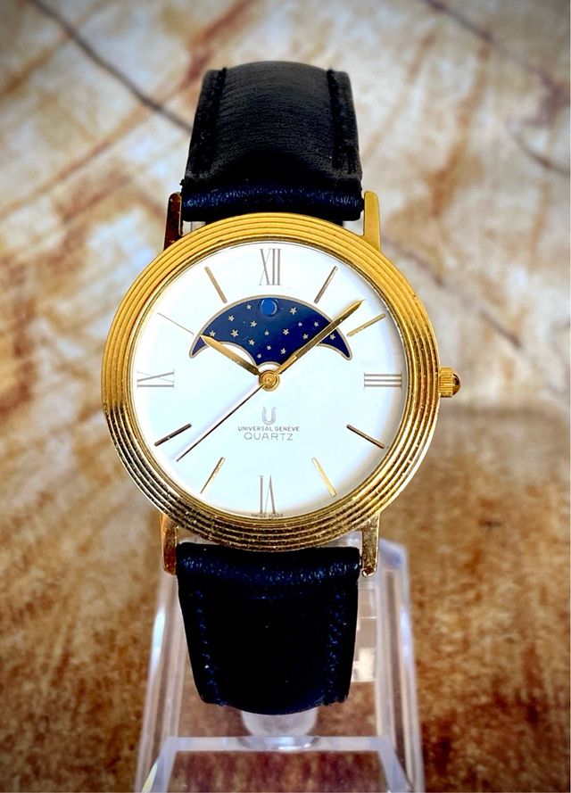 Reloj Universal Genève Cuarzo, Fase Lunar
