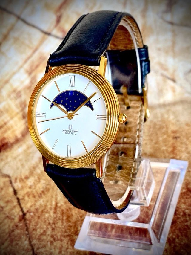 Reloj Universal Genève Cuarzo, Fase Lunar