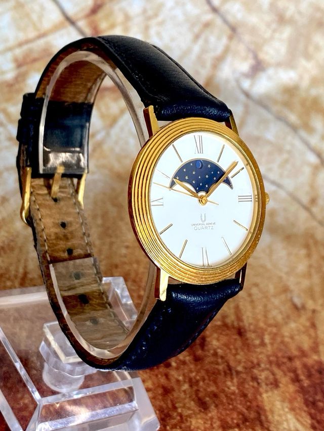 Reloj Universal Genève Cuarzo, Fase Lunar