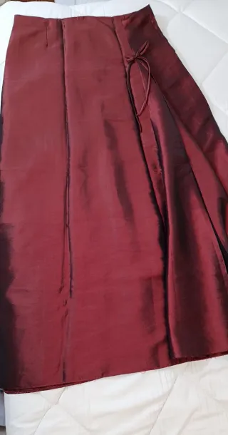 Vestido fiesta bordado lazo Talla 40