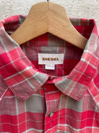 Camisa cuadros Diesel mujer Talla L