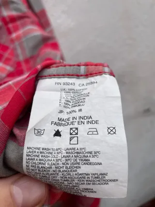 Camisa cuadros Diesel mujer Talla L