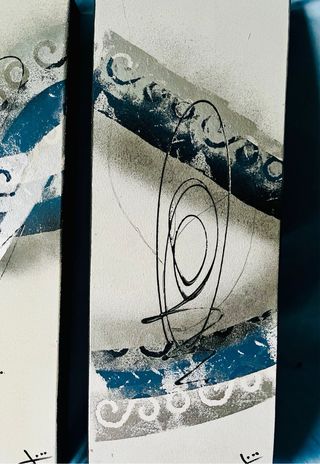 Pareja de Cuadros Abstractos