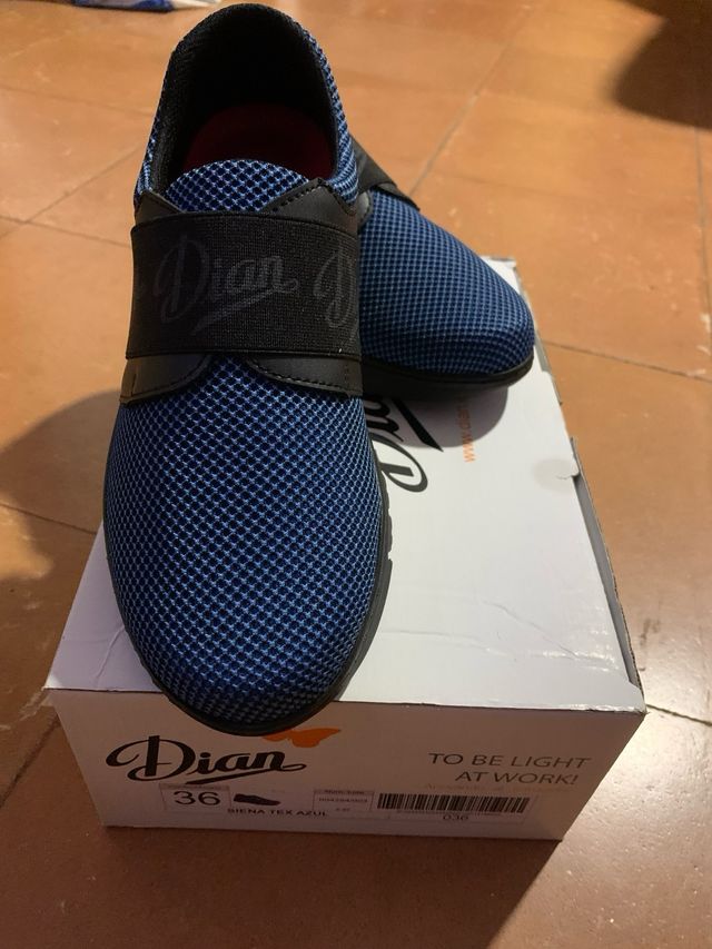 Zapatos de seguridad mujer.