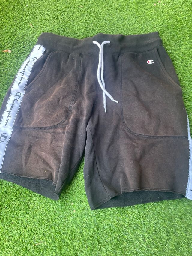 Chándal Champion Negro y Blanco