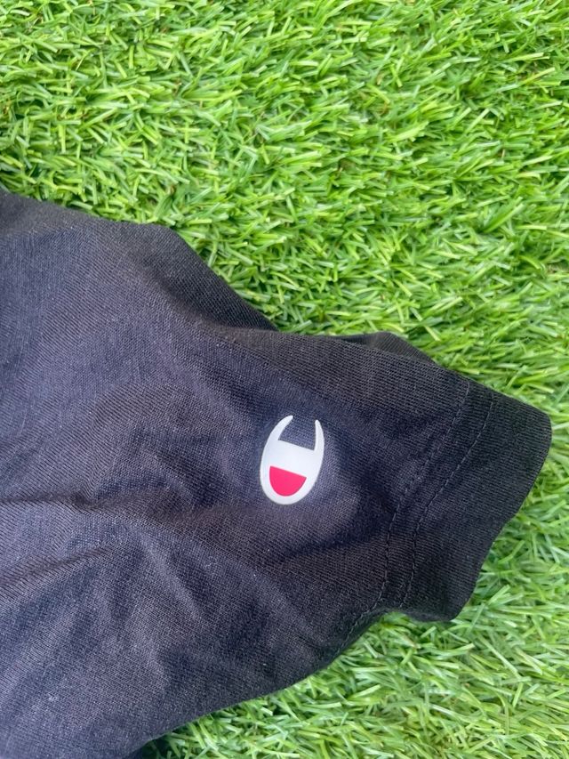 Chándal Champion Negro y Blanco