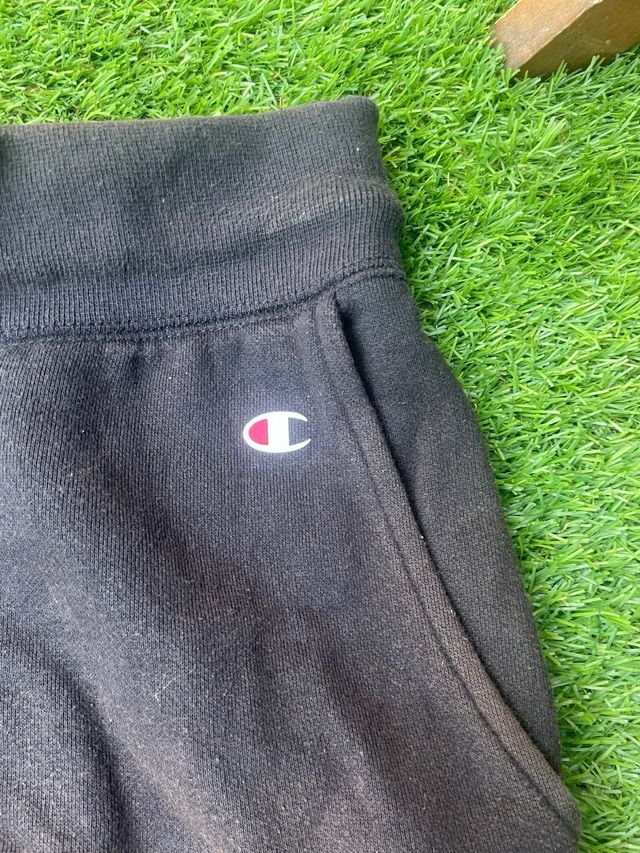 Chándal Champion Negro y Blanco