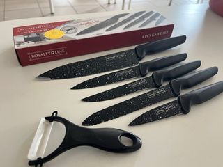 Juego Cuchillos Royalty Line + Pelador