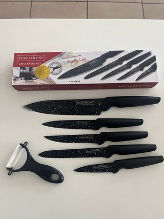 Juego Cuchillos Royalty Line + Pelador