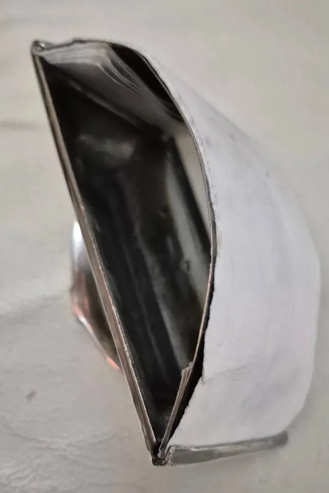 Stiloforo in vetro anni '50 con pennino in oro .