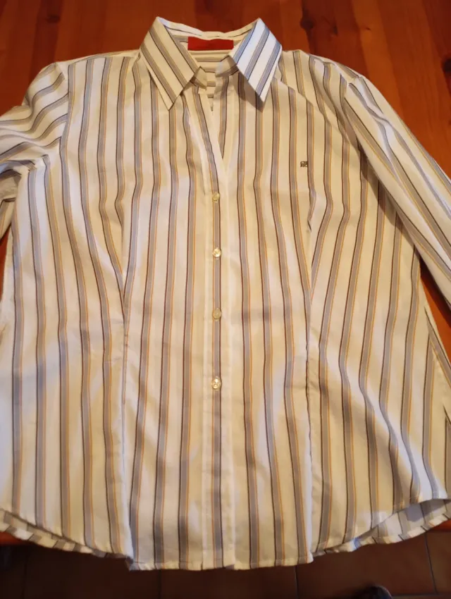 Camisa Carolina Herrera Rayas Mujer