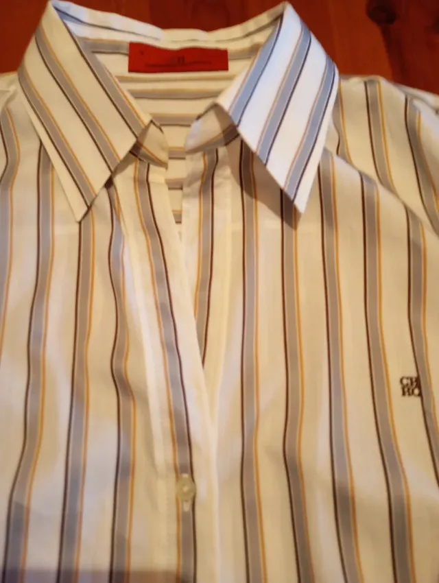 Camisa Carolina Herrera Rayas Mujer