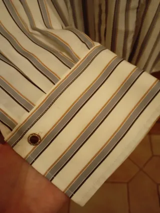 Camisa Carolina Herrera Rayas Mujer