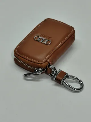 Portachiavi Audi Ecopelle Marrone