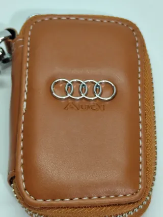 Portachiavi Audi Ecopelle Marrone