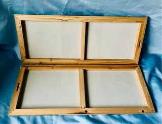 Pareja de Cuadros Tapiz Floral