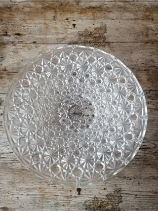 Frutero de Cristal Tallado