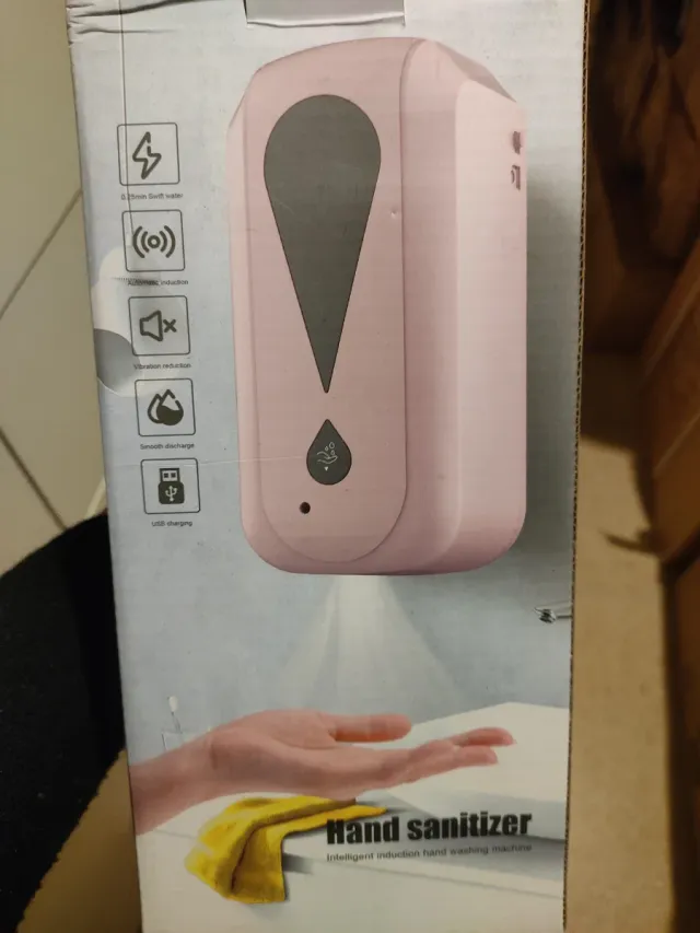 Dispensador automático de jabón