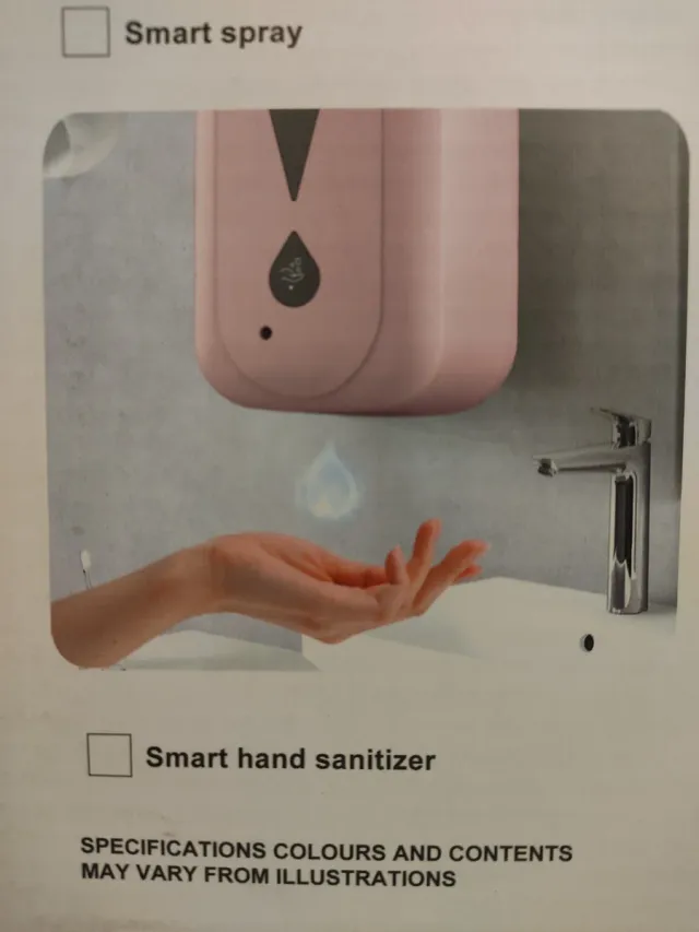 Dispensador automático de jabón