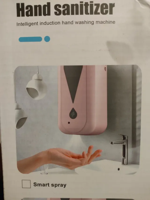 Dispensador automático de jabón