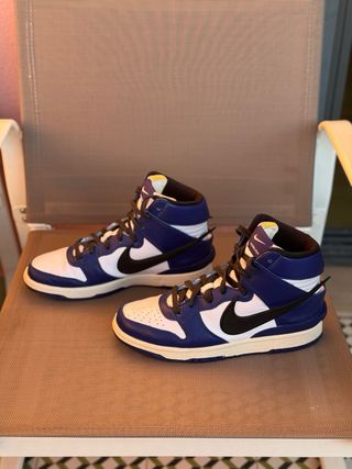 Nike Dunk High x AMBUSH / Deep Royal