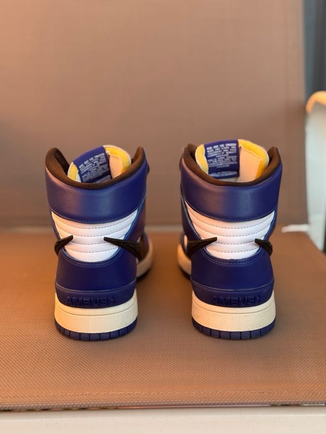 Nike Dunk High x AMBUSH / Deep Royal