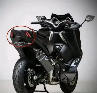 Civer Copri Frecce TMAX 530 2017-2019 Nero opaco