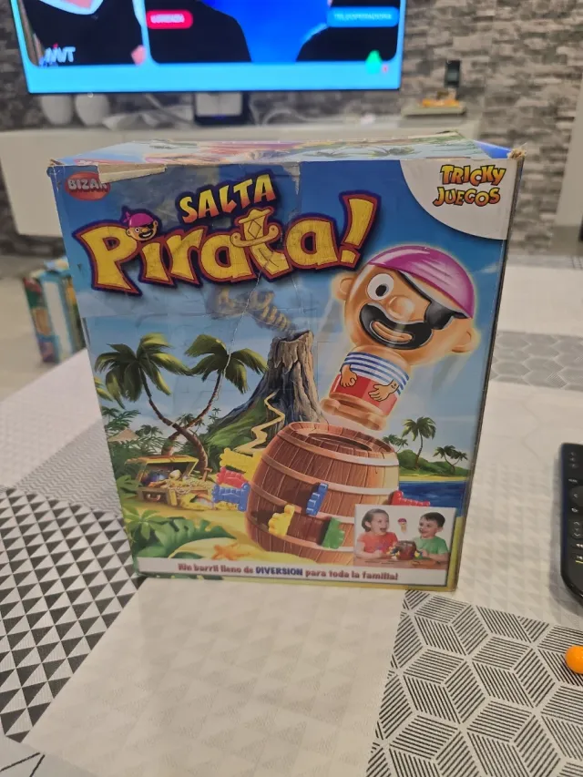 Salta Pirata Bizak Juego de Mesa