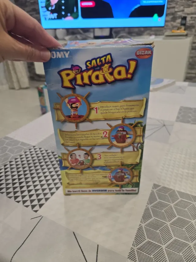 Salta Pirata Bizak Juego de Mesa