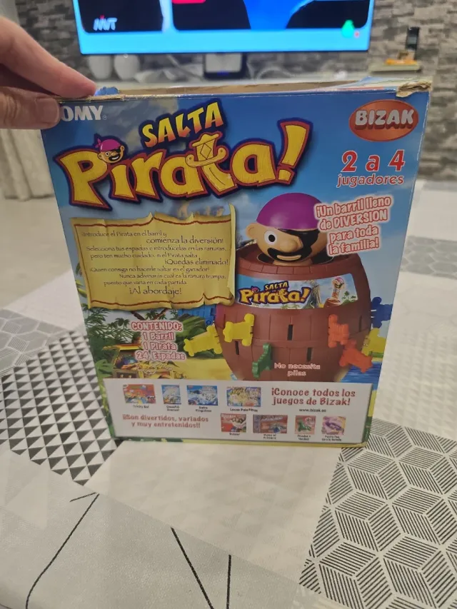 Salta Pirata Bizak Juego de Mesa